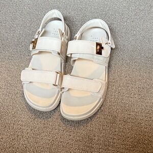a new day White Sandals